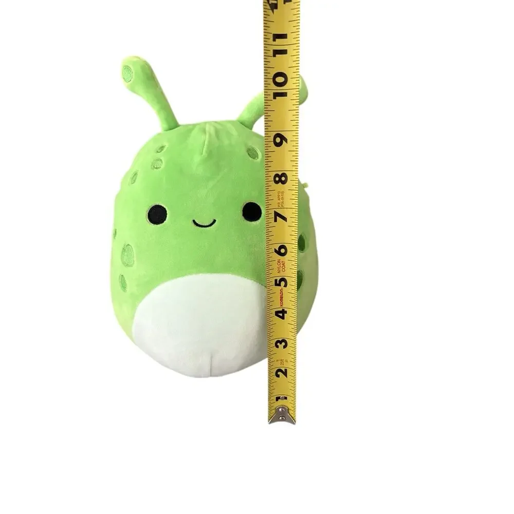 SQUISHMALLOWS 8” Green FINN Slug Space Alien Jazwares